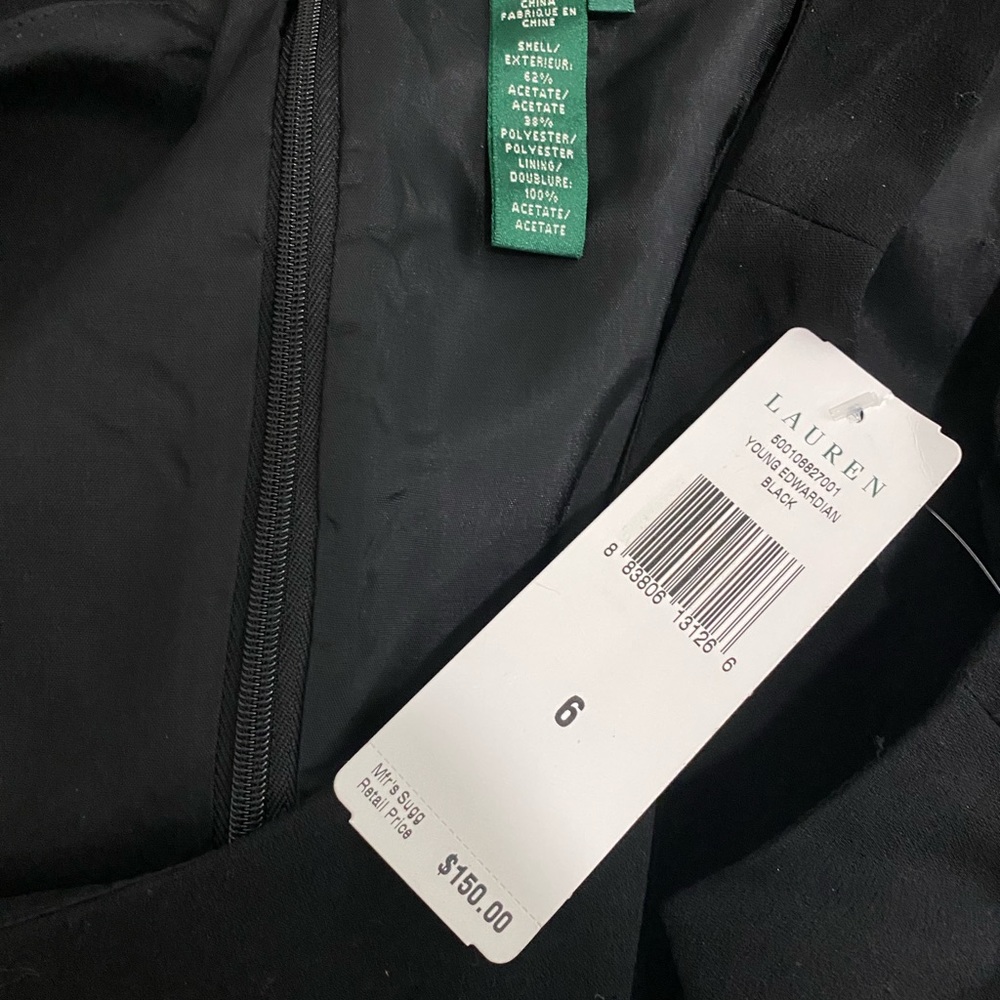 Ralph Lauren Black Dress - Picture 2 of 4